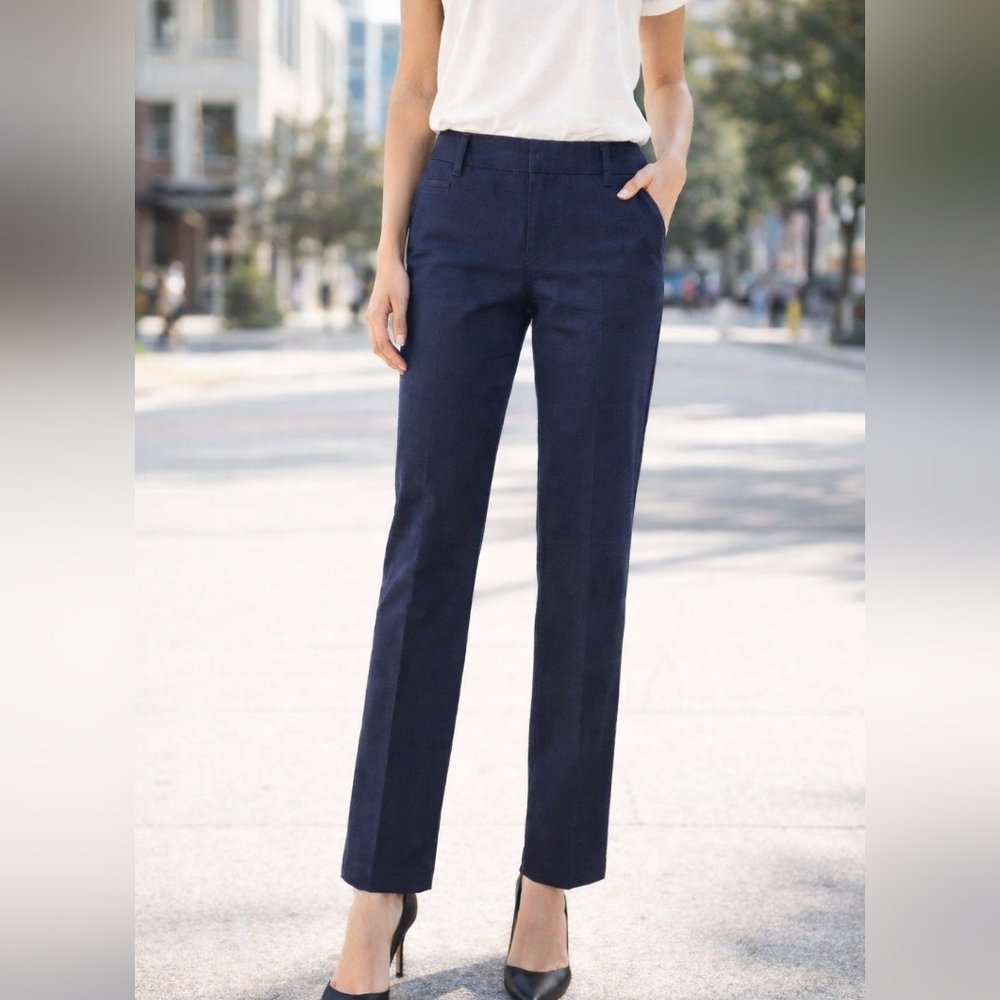 Lilly Pulitzer Navy Straight Leg Women's Pants